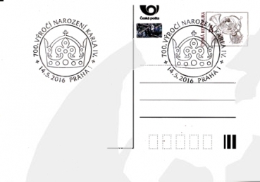 CDV - Ruční příležitostné poštovní razítko s ochoty ● - I. pololetí 2016